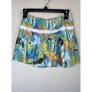 Womens athletic snake Skort M Elastic USA Pickleball tennis golf bpassionit